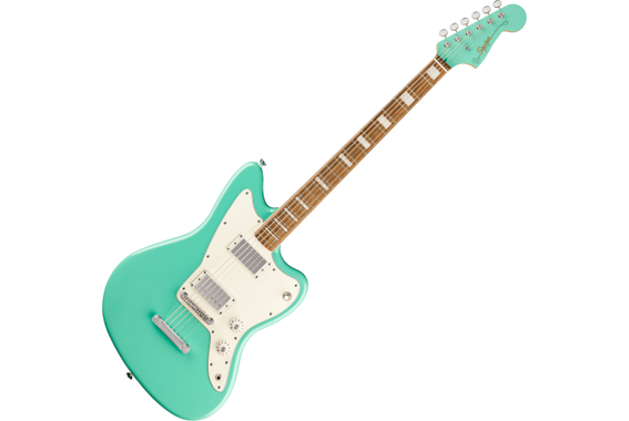 Squier Paranormal Baritone Jazzmaster HH Sea Foam Green image 1