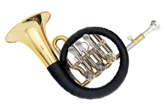 Classic Cantabile Brass Bb Posthorn / Hunting Horn image 1