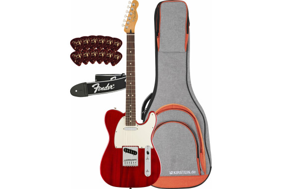 Fender Player II Telecaster RW Transparent Cherry Set image 1