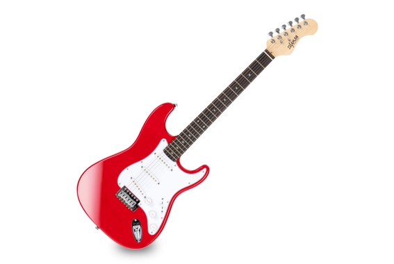 Shaman Element Series STX-100R E-Gitarre rot  - Retoure (Zustand: sehr gut) image 1