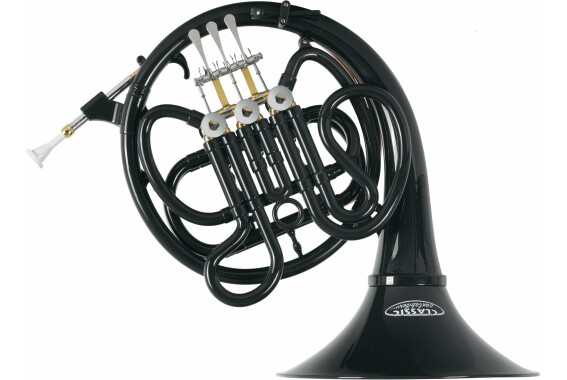 Classic Cantabile WH-20BK MardiBrass Kunststoff F-Waldhorn Schwarz  - Retoure (Zustand: sehr gut) image 1