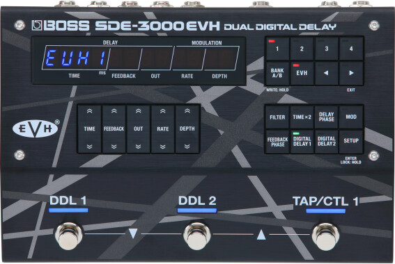 Boss SDE-3000EVH Dual Delay Pedal  - 1A Showroom Modell (Zustand: wie neu, in OVP) image 1