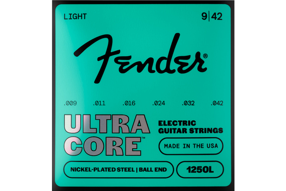 Fender UltraCore 1250L Nickel Plated E-Gitarre Saiten 009-042 image 1
