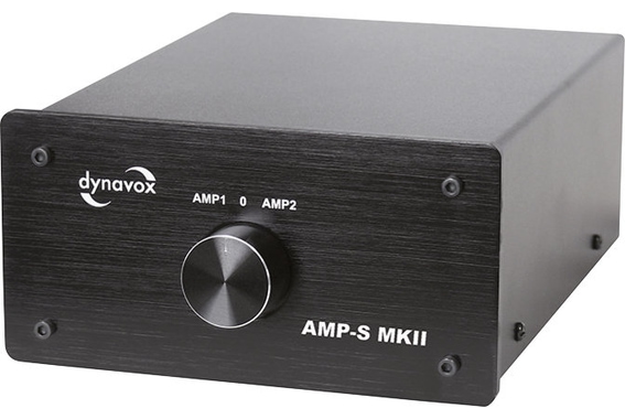 Dynavox AMP-S MKII Verstärker/Boxen-Umschalter schwarz image 1