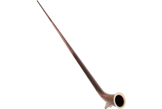 Lechgold Alphorn Solist F 360 cm 3-teilig Nuss  - Retoure (Zustand: sehr gut) image 1