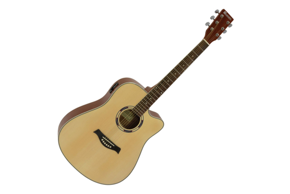 Dimavery DR-520 Guitare Folk Naturelle image 1