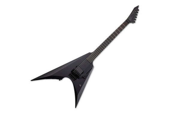ESP LTD Arrow Black Metal Black Satin image 1