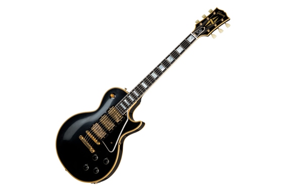 Gibson 1957 Les Paul Custom Reissue 3-Pickup VOS Ebony Black Beauty image 1