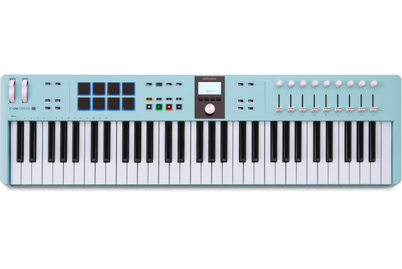 Arturia KeyLab Essential 61 mk3 Aquamarine image 1