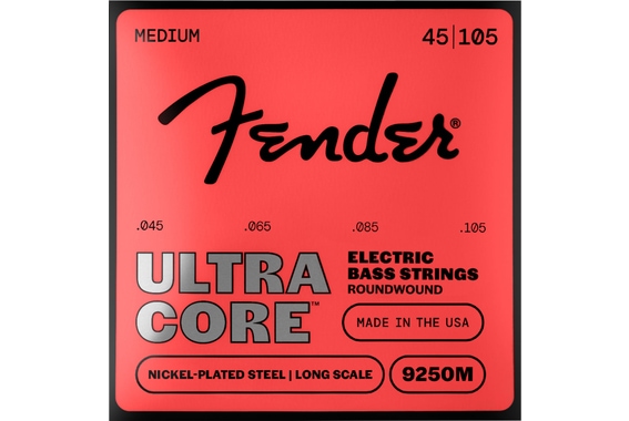 Fender Ultra Core 9250ML Nickel Plated Bass Saiten 045-105 image 1