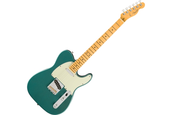 Fender American Professional Classic Telecaster Faded Sherwood Green Metallic image 1