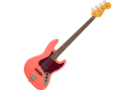 Squier Classic Vibe '60s Jazz Bass Tahitian Coral image 1