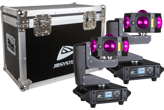 JB-Systems UFO X4 Moving Head Case Set image 1
