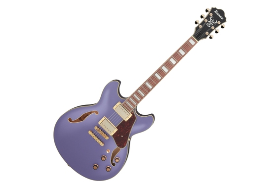 Ibanez AS73G-MPF Gitarre Metallic Purple Flat image 1