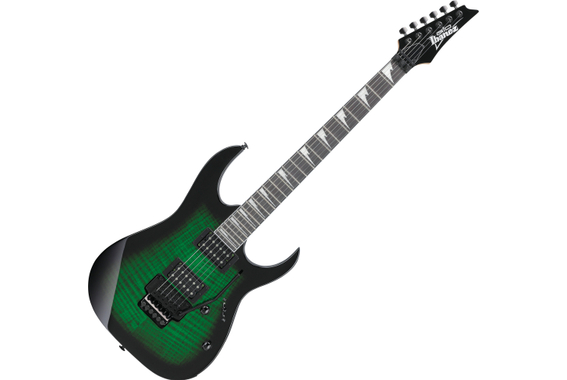 Ibanez GRG320FA-TEB E-Gitarre Transparent Emerald Burst image 1