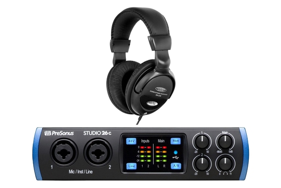 PreSonus Studio 26c USB-C Audio Interface Set image 1