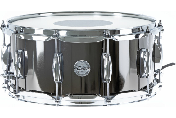 Gretsch Full Range 14" x 6,5" Black Nickel over Steel image 1