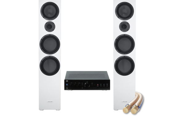 Ensemble HiFi Canton GLE 90 S2 WH / BC EX-234 image 1