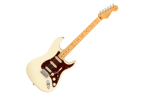 Fender American Professional II Stratocaster HSS MN Olympic White  - 1A Showroom Modell (Zustand: wie neu, in OVP) image 1