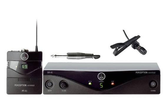 AKG PW45 Presenter Set ISM inkl. LA-30 EA Lavalier-Mikrofon image 1