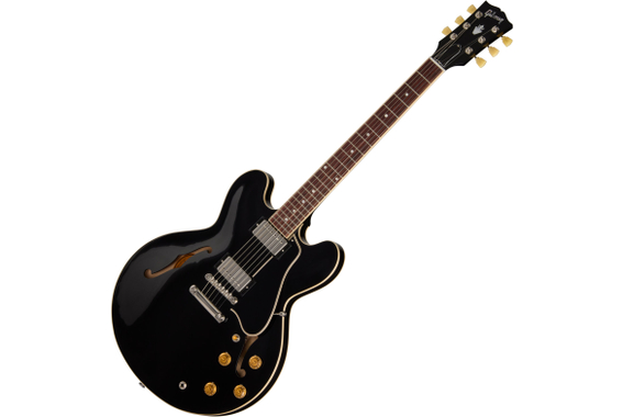 Gibson ES-335 50s Ebony Elektrische Gitaar image 1