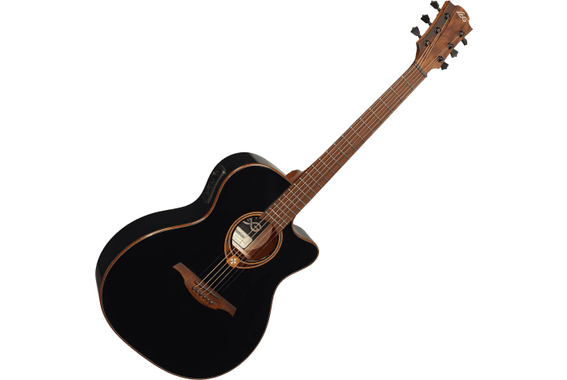LAG T118 ACE BLK Westerngitarre Black  - Retoure (Zustand: sehr gut) image 1