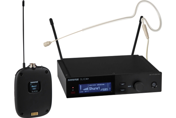 Shure SLXD14+ S50 Digitaal Draadloos Systeem incl. HS-11 EA Headset image 1