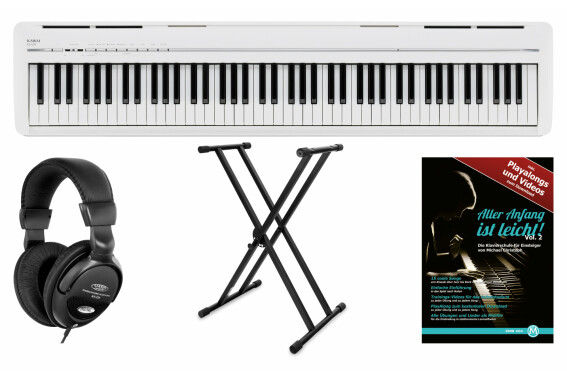 Kawai ES 120 W Stage Piano Weiß Set image 1