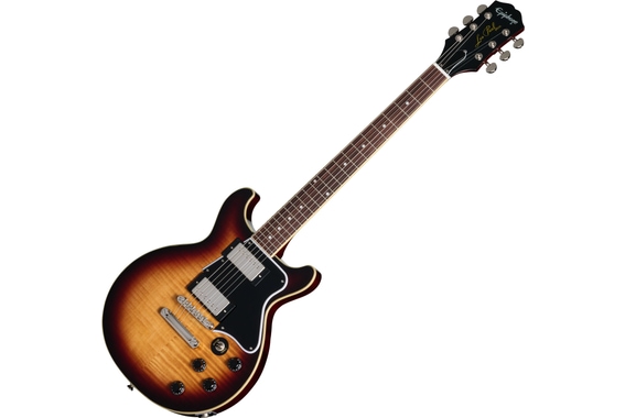 Epiphone Les Paul Special Double Cut Figured Bourbon Burst image 1