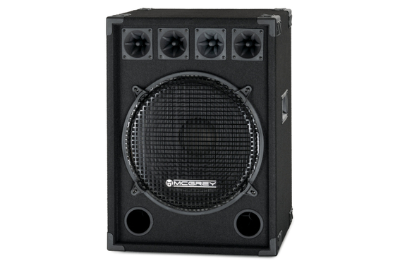 McGrey DJ-1522 Partykeller/DJ-Box 800W  - Retoure (Zustand: gut) image 1
