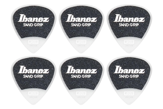 Ibanez PA16MSG-WH Grip Wizard Sand Medium - 6er Pack image 1