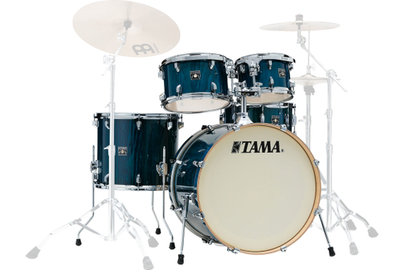 Tama CL52KRS-PGHP Superstar Classic Drumkit Gloss Sapphire Lacebark Pine image 1