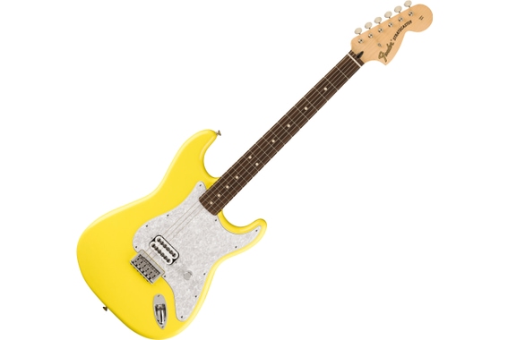 Fender LTD Tom Delonge Stratocaster Graffiti Yellow RW   - 1A Showroom Modell (Zustand: wie neu, in OVP) image 1