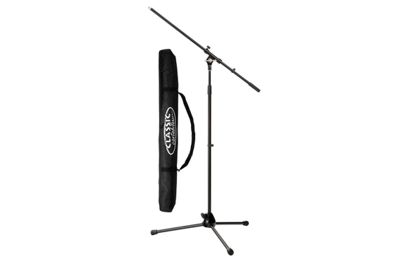 Pronomic MS-15 Pro supporto per Microfono con braccio nero, set con borsa image 1
