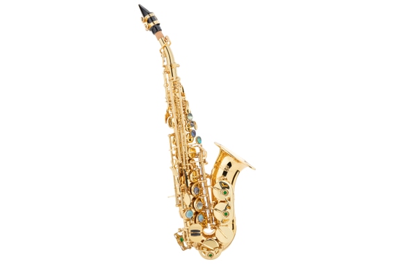 Lechgold LSS-20Lc Saxofón soprano lacado image 1