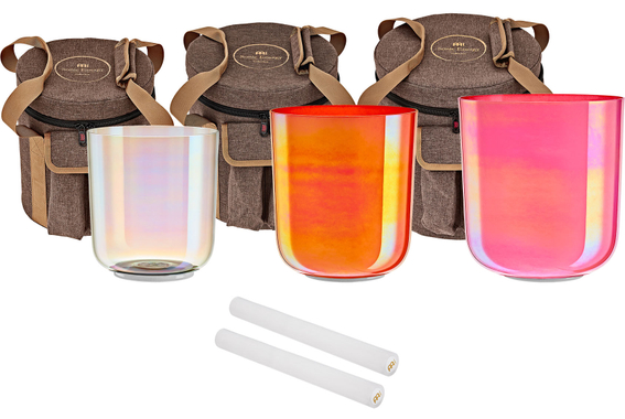 Meinl Sonic Energy ECSBSETECG Essence Kristallklangschalen Set image 1