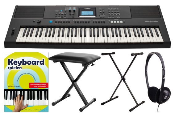 Yamaha PSR-EW425 Keyboard Deluxe Set image 1