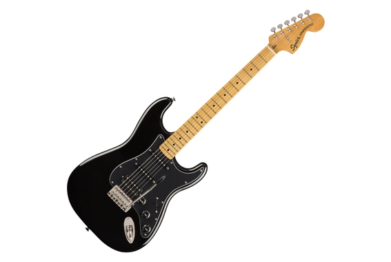 Squier Classic Vibe '70s Stratocaster HSS MN Black image 1