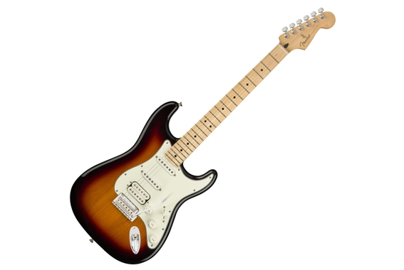 Fender Player Stratocaster HSS MN 3-Color Sunburst image 1