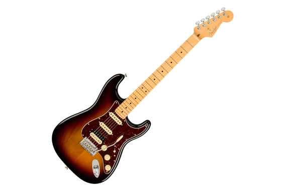 Fender American Professional II Stratocaster HSS MN 3-Color Sunburst  - 1A Showroom Modell (Zustand: wie neu, in OVP) image 1
