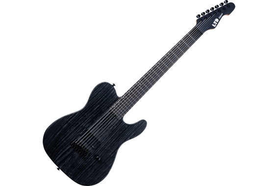 ESP LTD TE-1007 Baritone Black Blast image 1