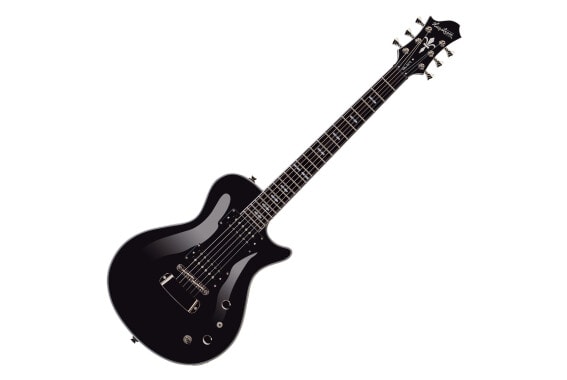 Hagstrom Ultra Swede Black Gloss  - Retoure (Zustand: sehr gut) image 1