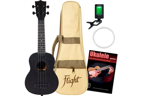Flight NUS 310 Blackbird Soprano Ukulele Set image 1