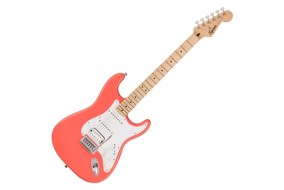 Squier Sonic Stratocaster HSS Tahitian Coral image 1
