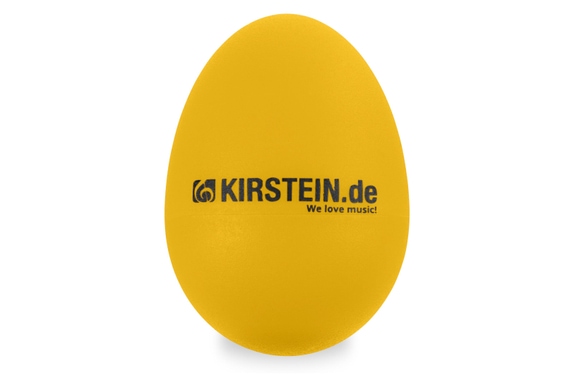Kirstein ES-10R egg shaker, hochet en forme d'œuf jaune image 1