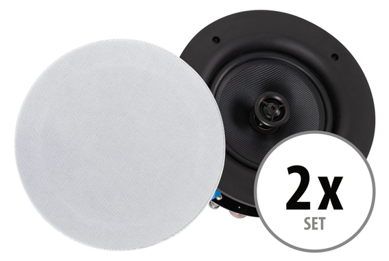 McGrey ACS-660 WH 2-Wege High-End Gewebe Einbaulautsprecher 240 Watt 2x Set  - Retoure (Zustand: sehr gut) image 1