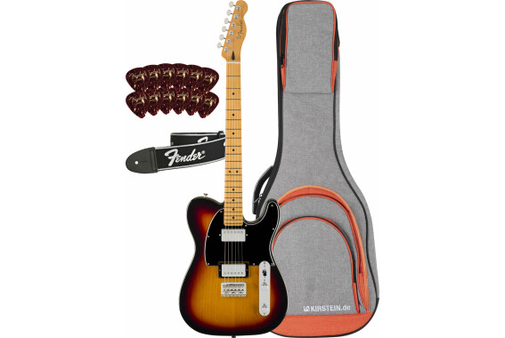 Fender Player II Telecaster HH MN 3-Color Sunburst Set image 1