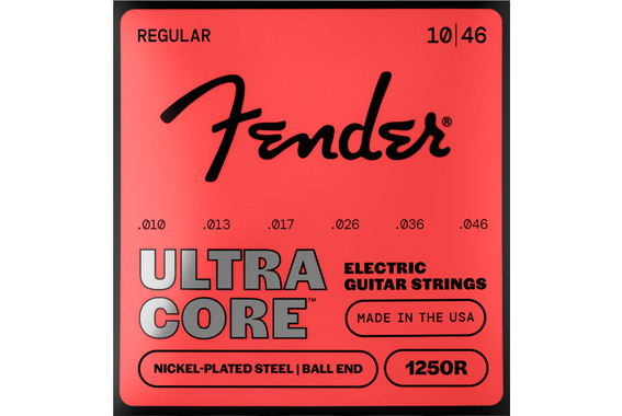 Fender UltraCore 1250R Nickel Plated E-Gitarre Saiten 010-046 image 1