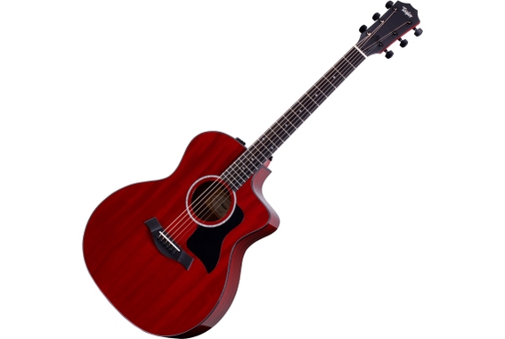 Taylor 224ce DLX LTD Trans Red  - 1A Showroom Modell (Zustand: wie neu, in OVP) image 1