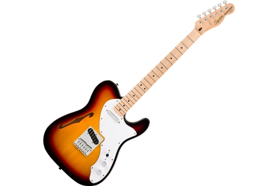 Squier Affinity Series Telecaster Thinline 3-Color Sunburst  - Retoure (Zustand: sehr gut) image 1